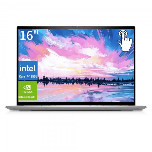 Dell Inspiron 16 Laptop, 16.0" FHD Touchscreen, Intel Core i7-1255U Processor,NVIDIA GeForce MX570,32GB RAM, 1TB SSD, WiFi 6,Bluetooth ,Windows 11 Pro, Platinum Silver