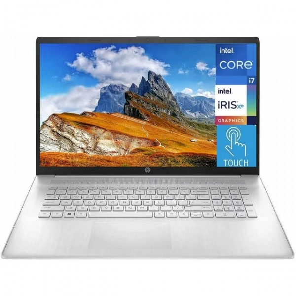 HP High-Performance 17.3" HD Touchscreen Laptop,Intel Core i7-1355U,64GB RAM,2TB SSD,Intel Iris Xe Graphics,Webcam,HDMI,Wi-Fi 5 ,Bluetooth 5, Windows 11 Enterprise,Silver